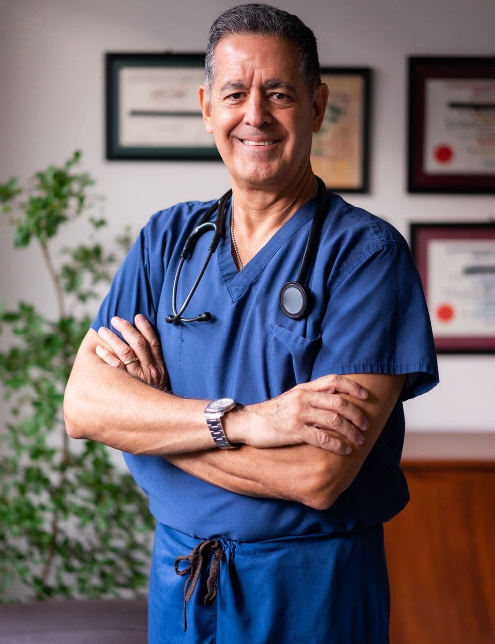 Healthcare workers ready for clinic and homecare roles